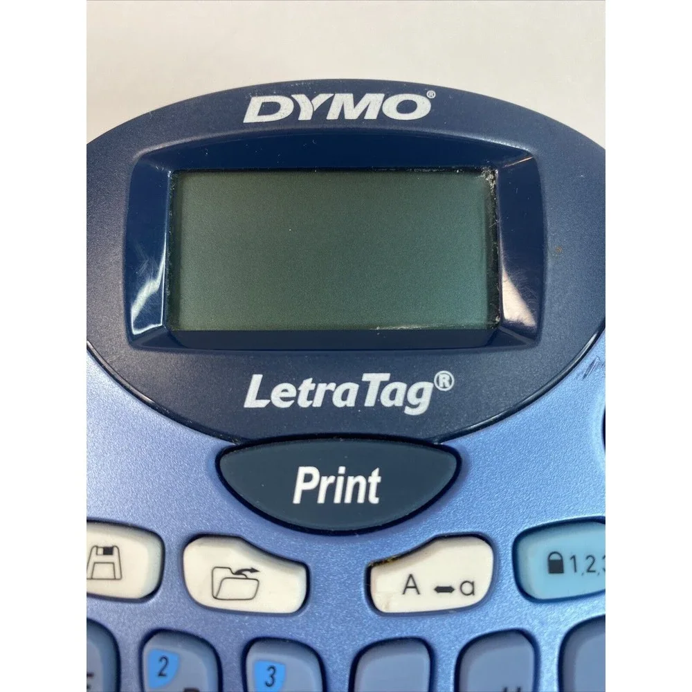 Dymo LetraTag LT-100T Label Maker (TESTED/WORKING) No Power Adapter